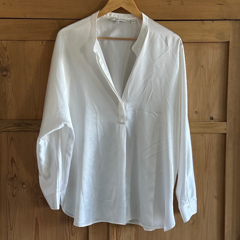 Vince Silk Blouse